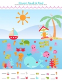 Oceans & Water Activity Printable Pack for Preschool