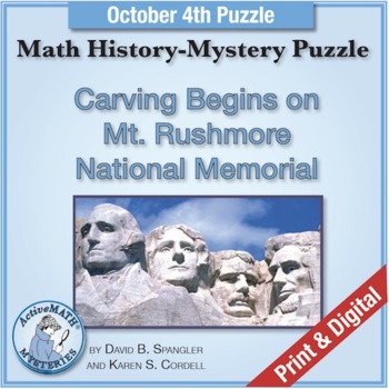 Preview of Oct. 4 Math & History Puzzle: Carving Begins on Mt. Rushmore | Mixed Review