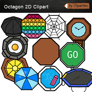 octagon shape clip art