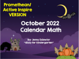 October 2022 Calendar for the  Promethean Board (ActivBoard)