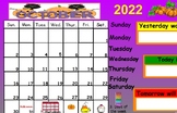 October 2022 Calendar Math-Interactive