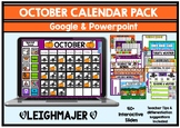 October 2023 Google and PowerPoint  Calendar/Morning Meeting