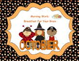 October 2nd Grade Common Core Morning  Bell Work