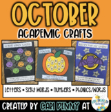 October Academic Crafts | Fall Math & Literacy Craftivitie