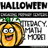October Activities Halloween Centers Math Craft Writing