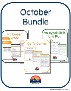 Preview of October Activity Bundle