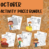 October Activity Pages Bundle