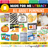 October: All About Pumpkins (Made For Me Literacy)