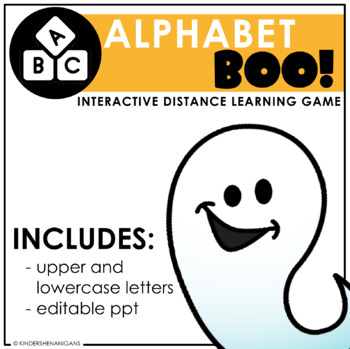 Preview of October | Alphabet Flash | Distance Learning Game