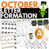 October Alphabet Writing Activities | Letter Formation & H