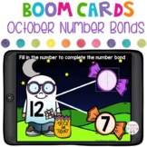 October Boom Cards Number Bonds