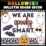 October Bulletin Board Kit - Halloween Ghost Theme Door De
