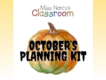 Preview of October's Planning Kit