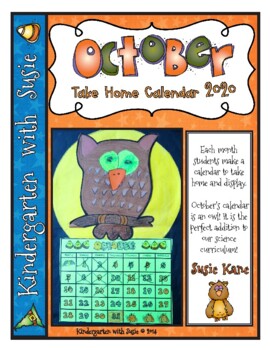 Preview of October Calendar Craft and MORE