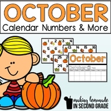 October Calendar Numbers and More!