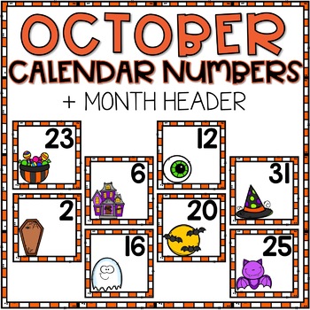 October Calendar Pieces