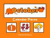 October Calendar Pattern Pieces