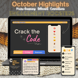 October Celebrations and Awareness Engagement Boosters BUNDLE