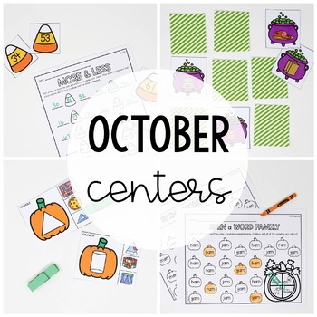 Preview of October Centers