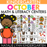 October Centers for Kindergarten | Low Prep Math & Literac