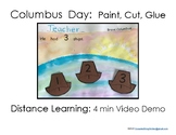 October 12, Columbus Day Art for Kindergarten Bulletin Boa