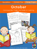 October Communication Folder and Homework Packet