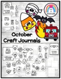 October Craft and Coloring Journals - Fire Safety, Hallowe