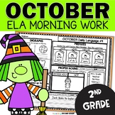 2nd Grade Morning Work - Daily ELA Review Practice October