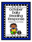 October Daily Reading Response