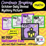 October Daily Reveal Coordinate Graphing Mystery Picture