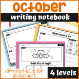 October Differentiated Writing Notebook