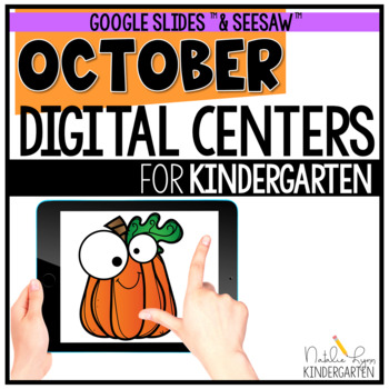 Preview of October Digital Centers for Kindergarten Digital Learning