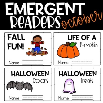 Preview of October Emergent Readers