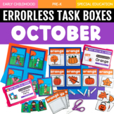 October Errorless Learning Task Boxes (16 Fall Task Boxes 