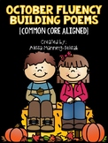 October Fluency Building Poems {Poetry Notebooks}