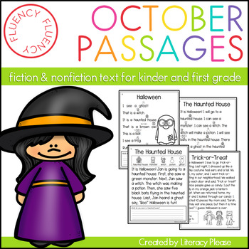 Preview of Reading Fluency Passages