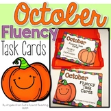 October Fluency Practice Task Cards
