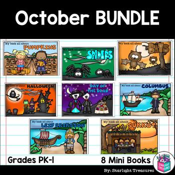 Preview of October Fun Bundle: Halloween, Day of the Dead, Pumpkins, Bats & More!