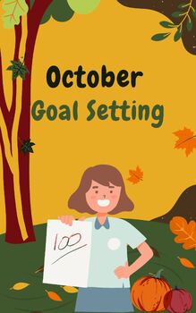 Preview of October Goal Setting Sheet