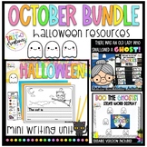 October/Halloween Bundle | Reading, Crowns, and Writing Ac