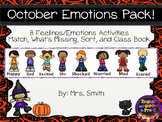 October/Halloween Emotions Pack!