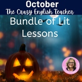 October Halloween Literature Bundle for Fall, Halloween, S