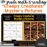 October Halloween Reading & Math Review 4th Grade | Hallow