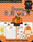 October {Halloween} Word Search & Bingo Fun! Great for Kin