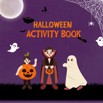 Preview of October Halloween Activities : Witch,Vampire,Pumpkin,Frankenstein,skeleton,Ghost