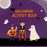 October Halloween Activities : Witch,Vampire,Pumpkin,Frank
