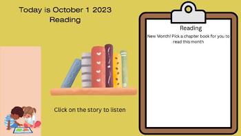Preview of October Homelearning Calendar