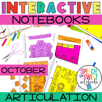 Preview of Articulation Activities | Speech Therapy Interactive Notebook