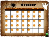 October Interactive Calendar
