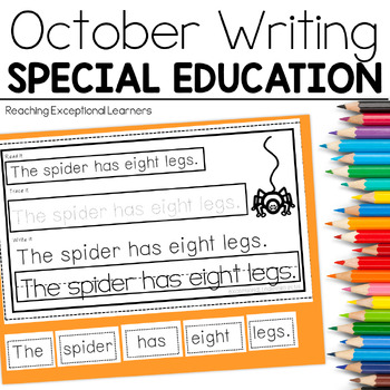 Preview of October Interactive Writing
